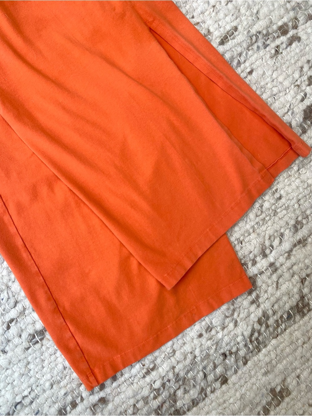 Back Beat Co Organic Cotton Easy Jumpsuit Blood Orange, Size S - Picture 8 of 8